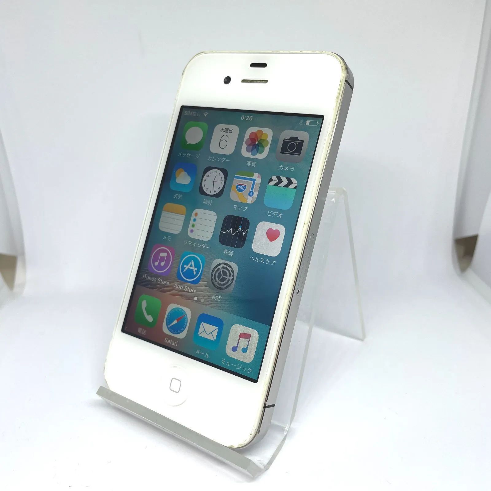 iPhone4s 海外版SIMフリー 64GB ホワイト ムスビー｜[新品同様 フル