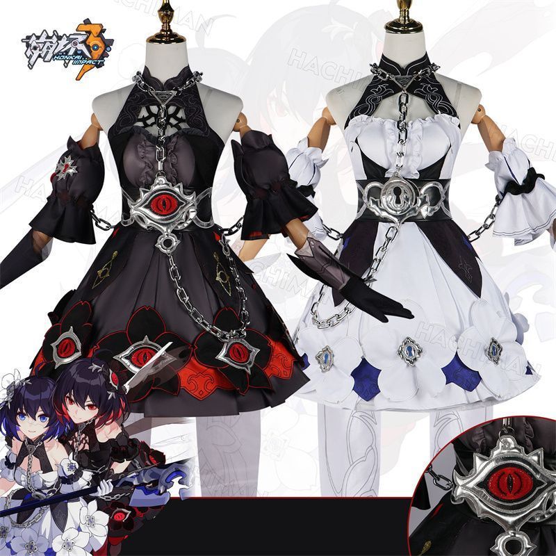 崩壊3rd ゼーレ フェレライ cosplay 豪華版 彼岸への飛躍 二重人格 表ゼーレ 白ゼーレコスプレ衣装 豪華版 フルセット アクセサリー コスチューム 演出服 舞台装 クリスマス 学園祭 ハロウイーン パーティー 変装