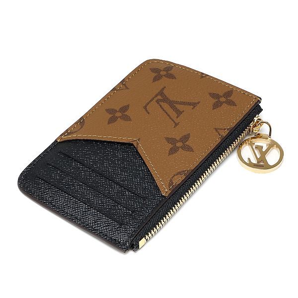 未使用 ルイヴィトン モノグラムリバース カードケース ポルトカルト  