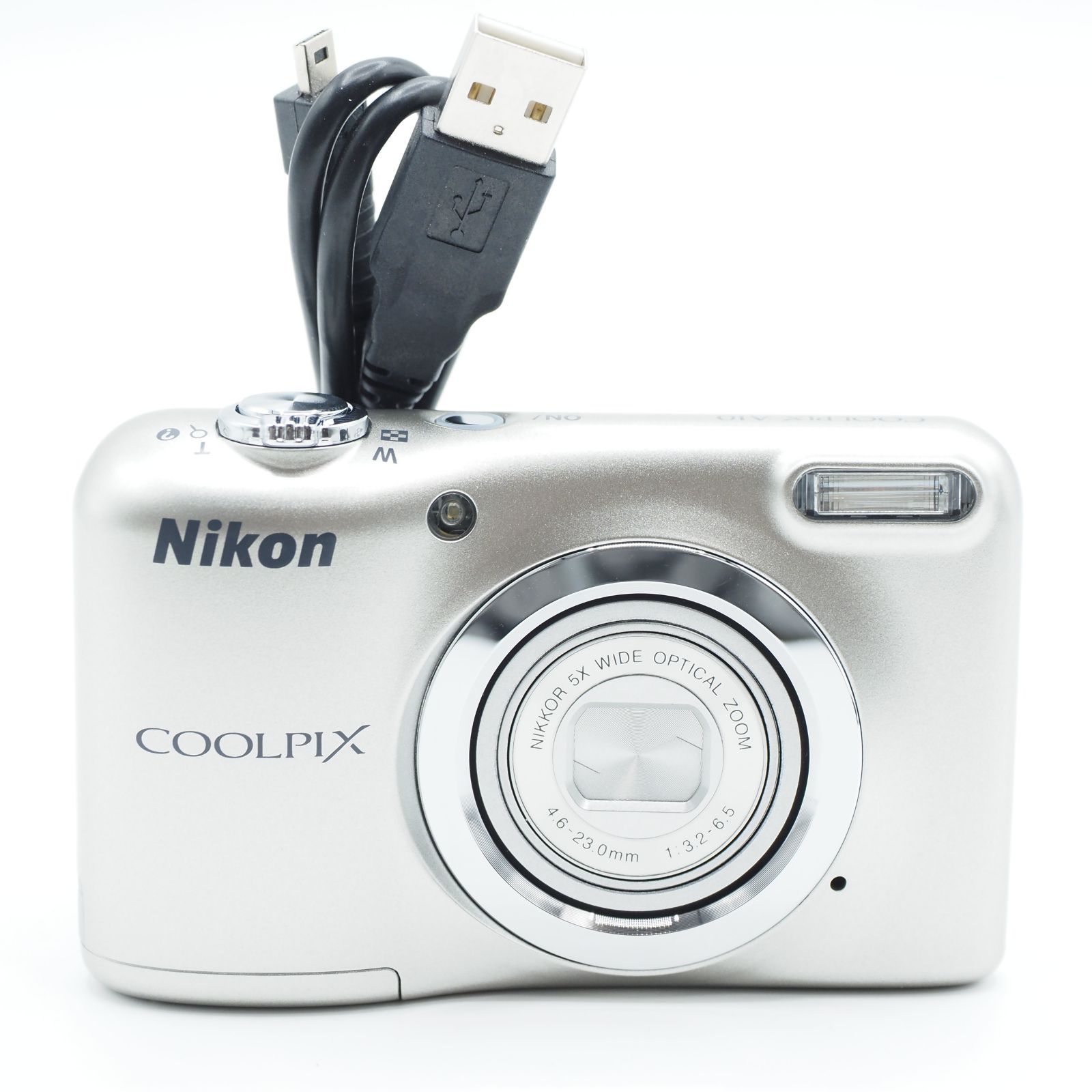 ☆新品級☆ Nikon ニコン デジタルカメラ COOLPIX A10 シルバー A10SL #2208 - メルカリ