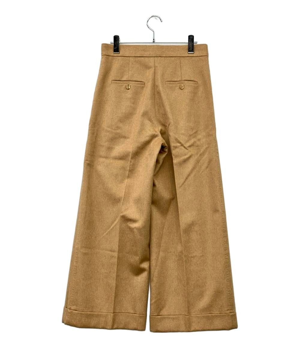 マックスマーラ ウールワイドタックパンツ レディース SIZE 38 M MAX MARA