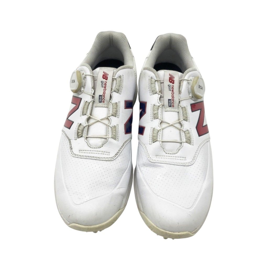 NEW BALANCE GOLF ニューバランス MGB996TR ゴルフシューズ  ホワイト系 26 [240101422452] ゴルフウェア メンズ ストスト NEW BALANCE GOLF ニューバランス MGB996TR ゴルフシューズ