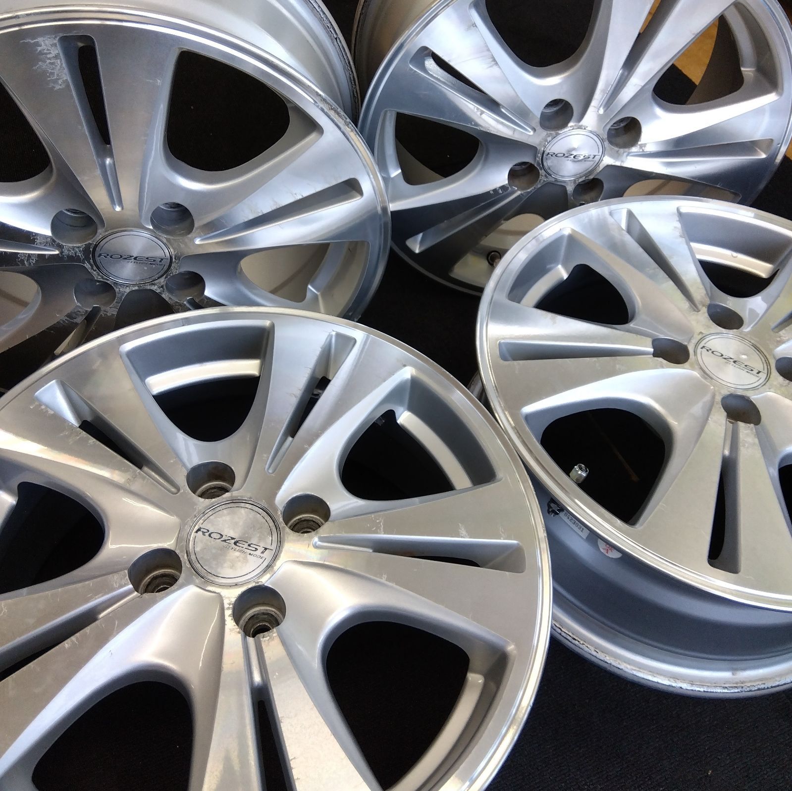 ROZEST 15インチホイール タイヤ4本セット ROZEST ローゼスト 15インチ