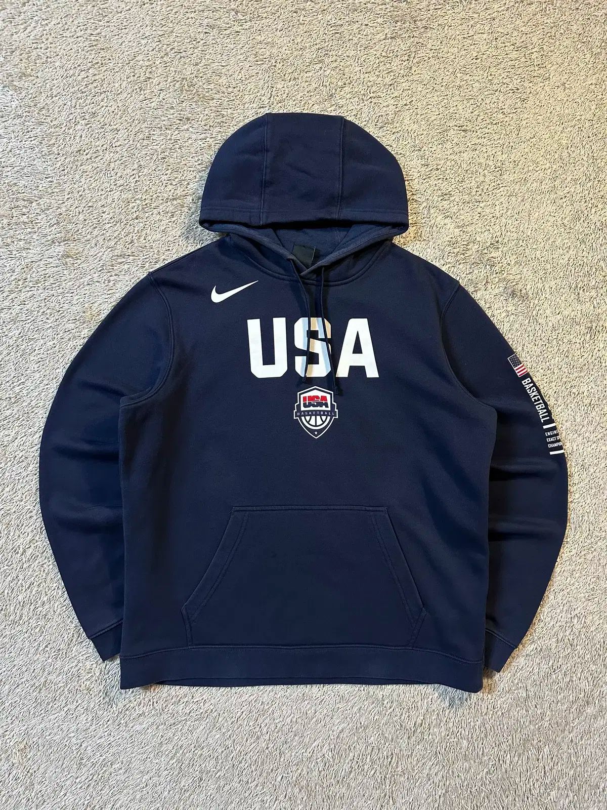 XL Nike(ナイキ） USA アメリカ バスケット 国代表 フード付きTシャツ