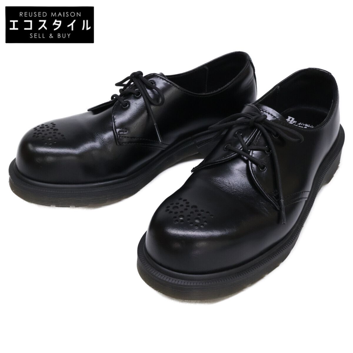 Dr.Martens ドクターマーチン 1461 スティールトゥブローグ 3ホールシューズ UK6