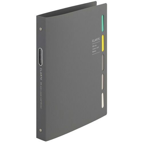 まとめ マルマン バインダー バインダー クラルテ B5 グレー F311-11 ×10セット