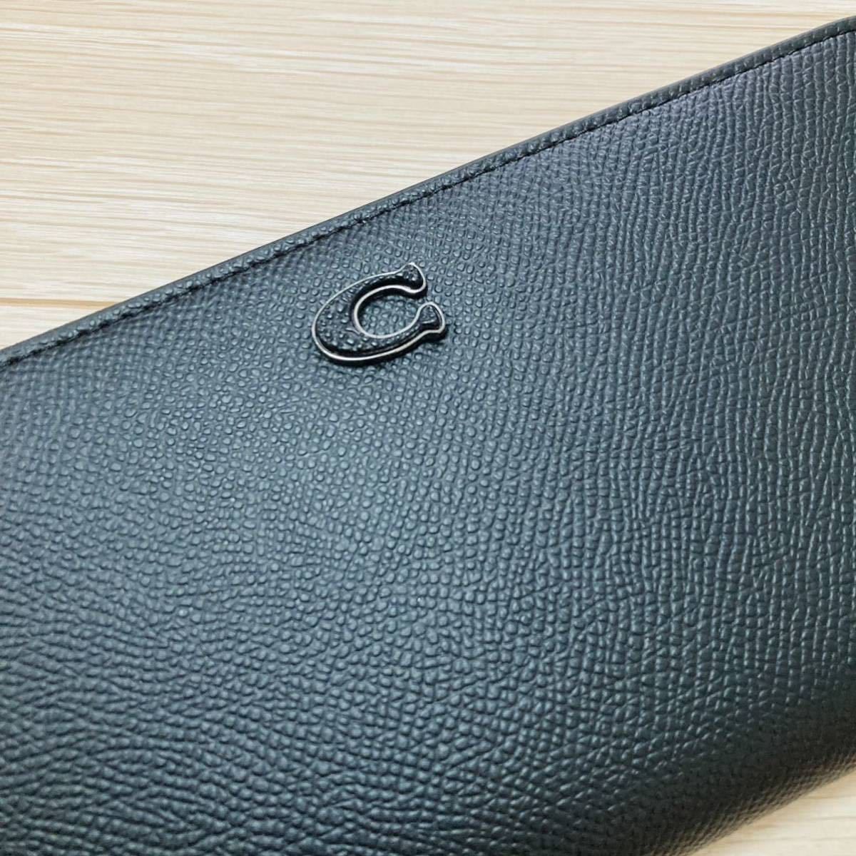 ☆ COACH コーチ 長財布 CJ884 シグネチャー ラウンドジップウォレット