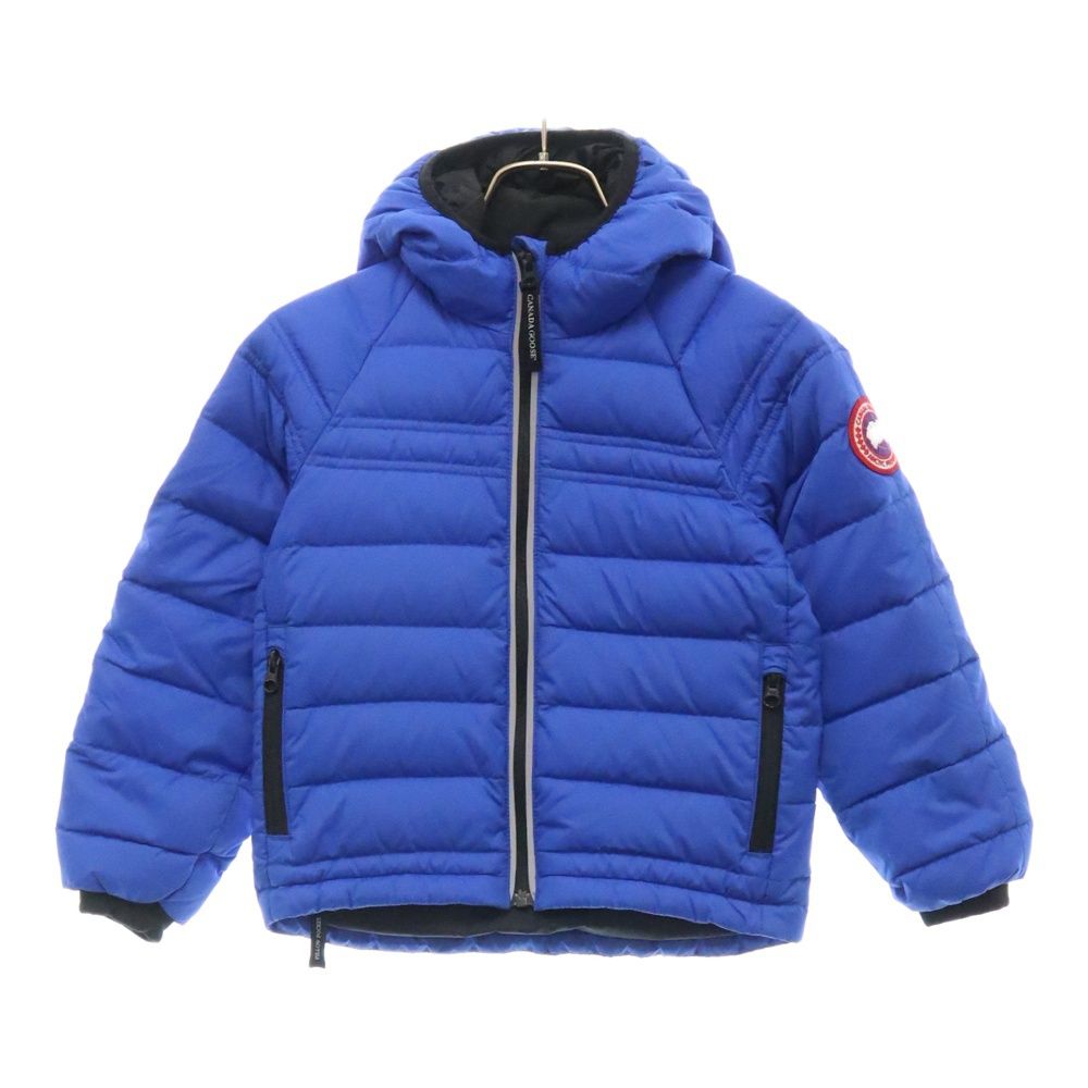 CANADA GOOSE (カナダグース) KIDS PBI Bobcat Hoody フード ダウン ジャケット ブルー キッズ 5070KPB