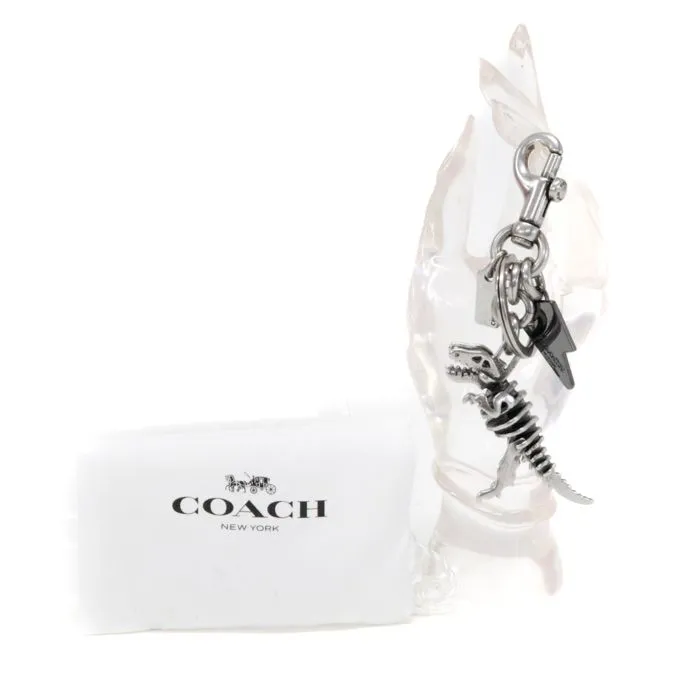 コーチ 恐竜骨格 キーリング シルバー コーチ 恐竜骨格 キーリング