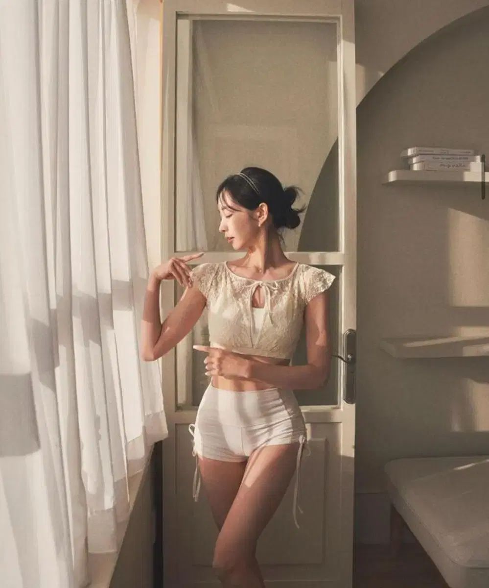 レニーク ポールダンス ウェア ブラックスワン セット