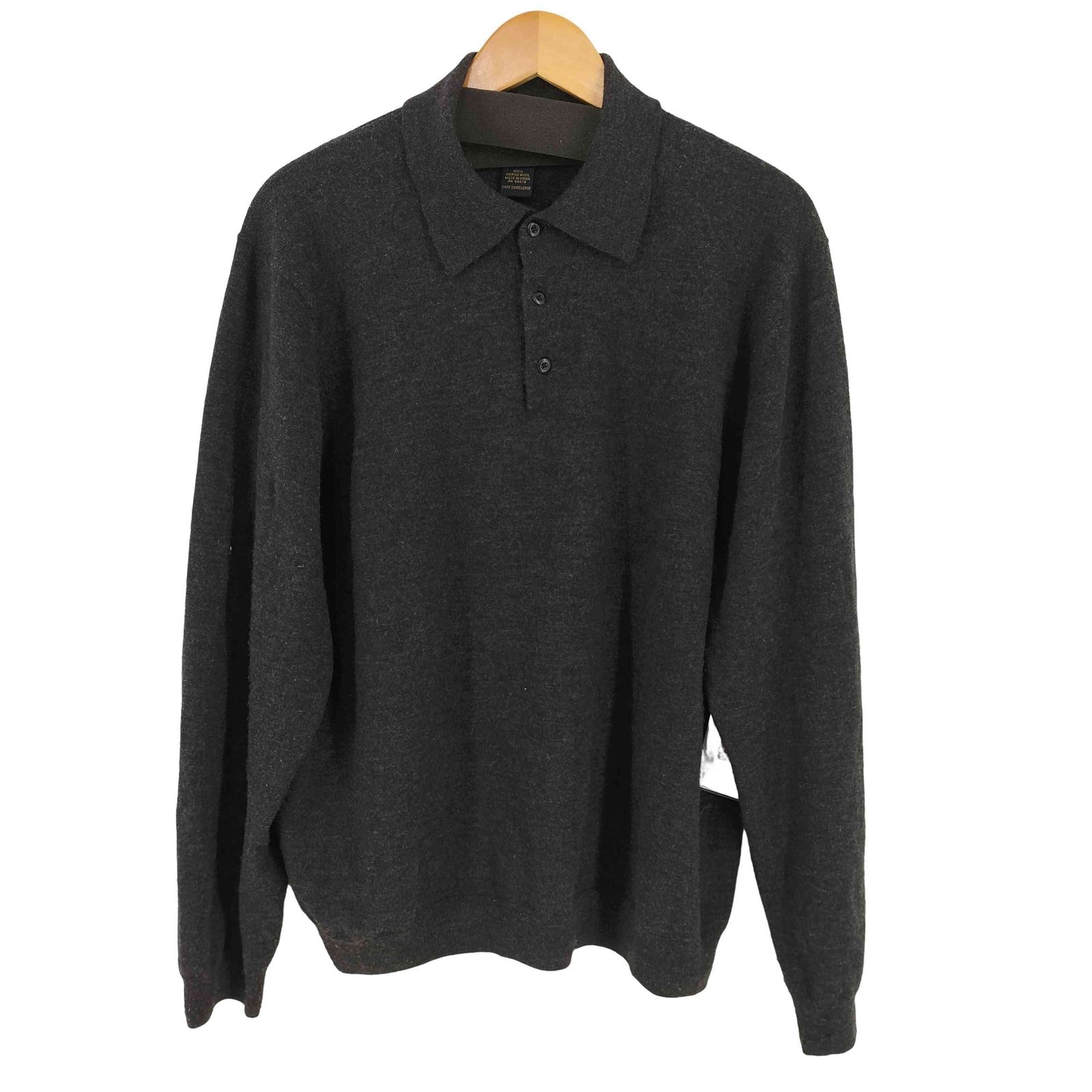 ユーズドフルギ USED古着 GARRET SCOTT ニットポロ メンズ import：XL 