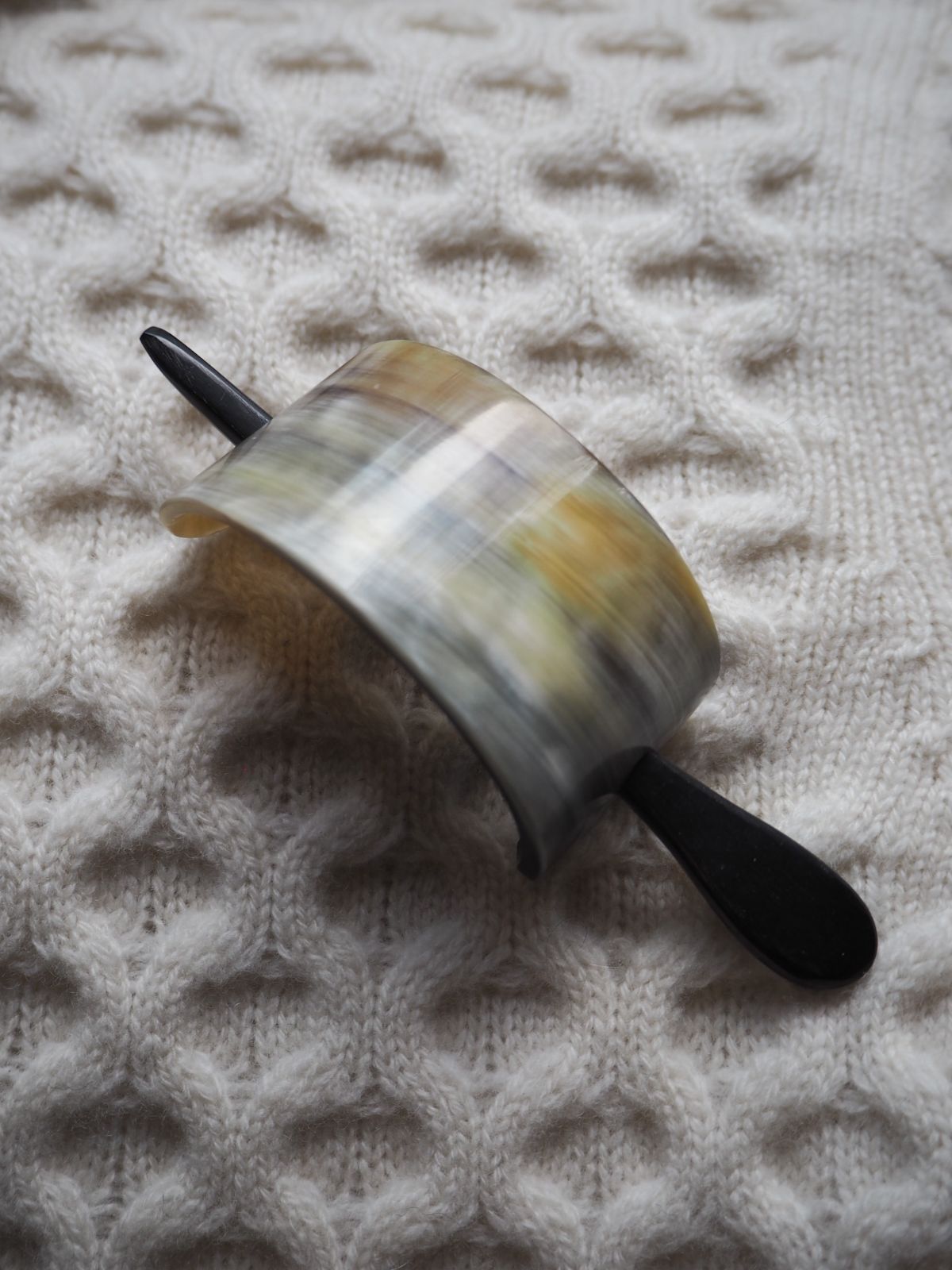 KOST KAMM（コストカム） hair valletta -water buffalo- 天然水牛角バレッタ