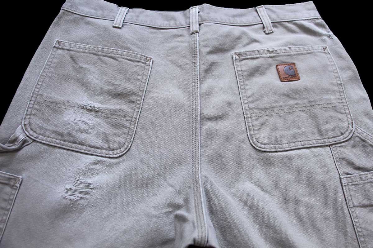 カーハート ペインターパンツ ダック地 Carhartt ダック地 ペインターパンツ ブラウン ダックパンツ