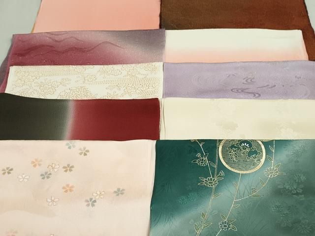 平和屋着物 和装小物 帯揚げ10枚セット 正絹 DAAV8230by