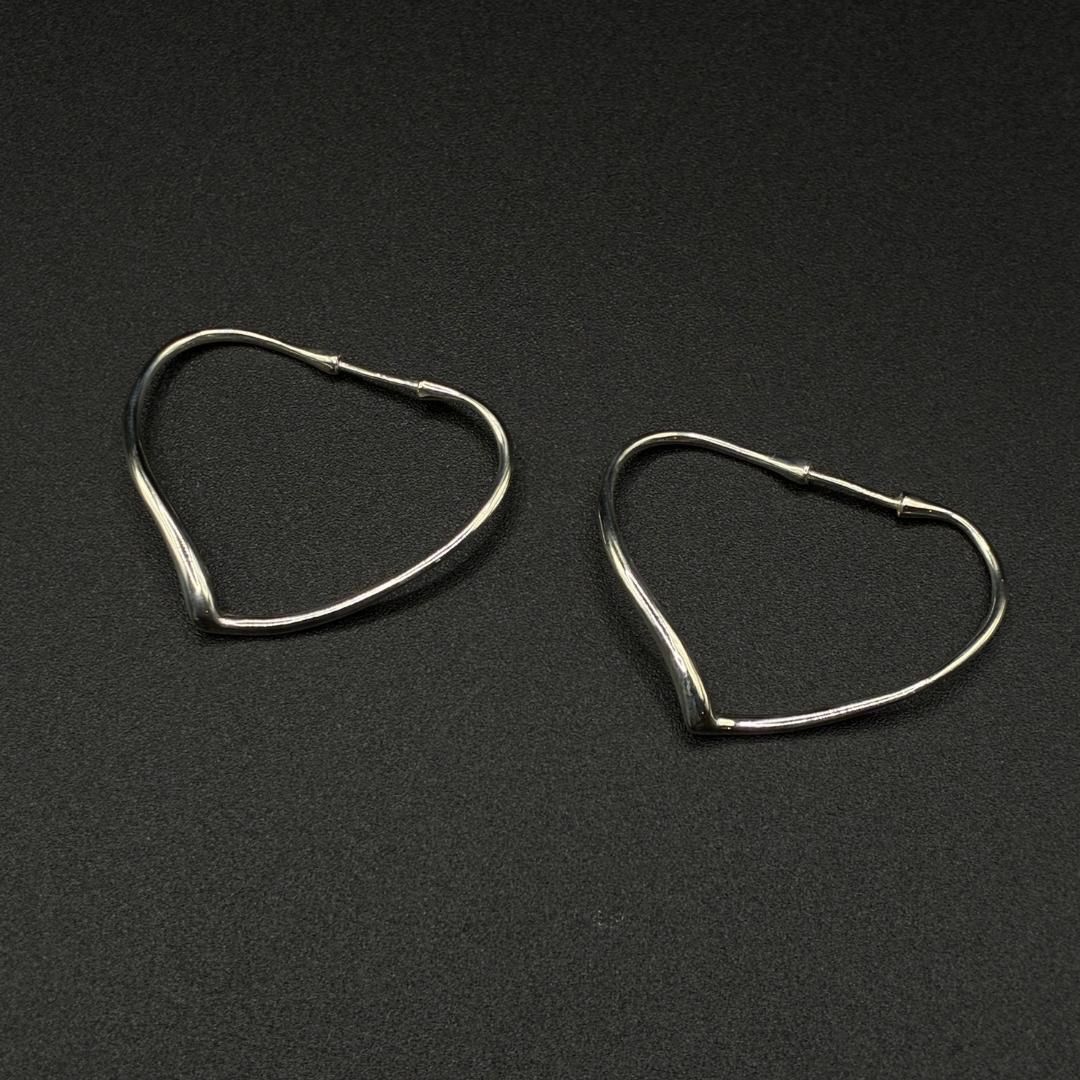 Tiffany & Co. ティファニー SV925 オープンハートフープピアス