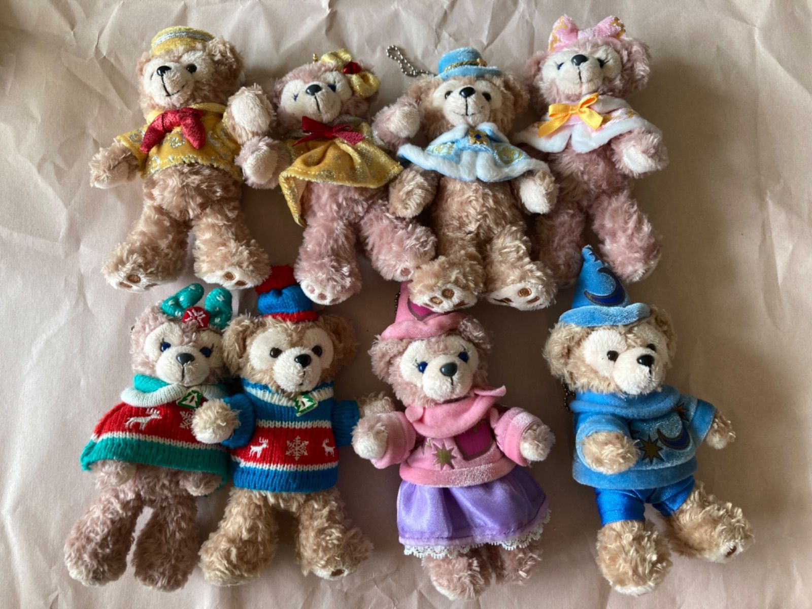 TDS 東京ディズニーシー ぬいぐるみバッチセット ダッフィー