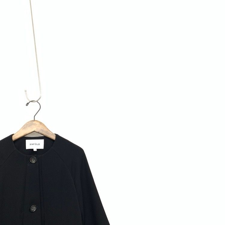 23AW ENFORD エンフォルド BOX-TACK JACKET ボックスタックPEツイル 