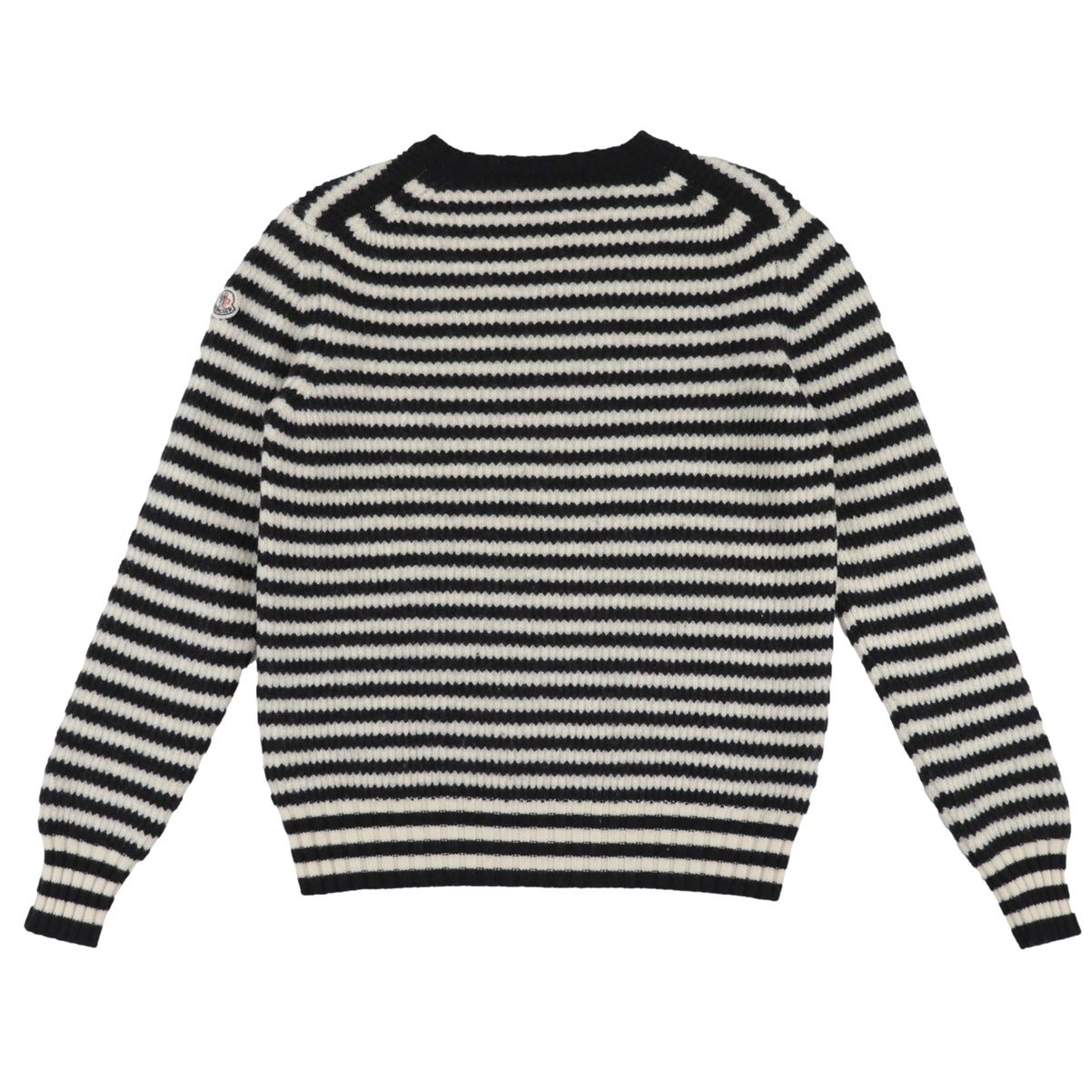 Moncler ストライプニットセーター MONCLER ネイビー/ホワイト