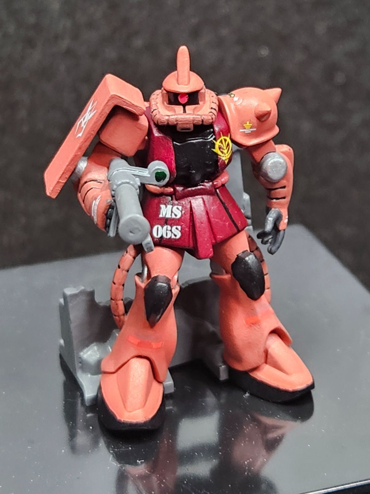 チョコサプ ガンダム 全塗装 完成品 チョコサプ 機動戦士ガンダム ドム