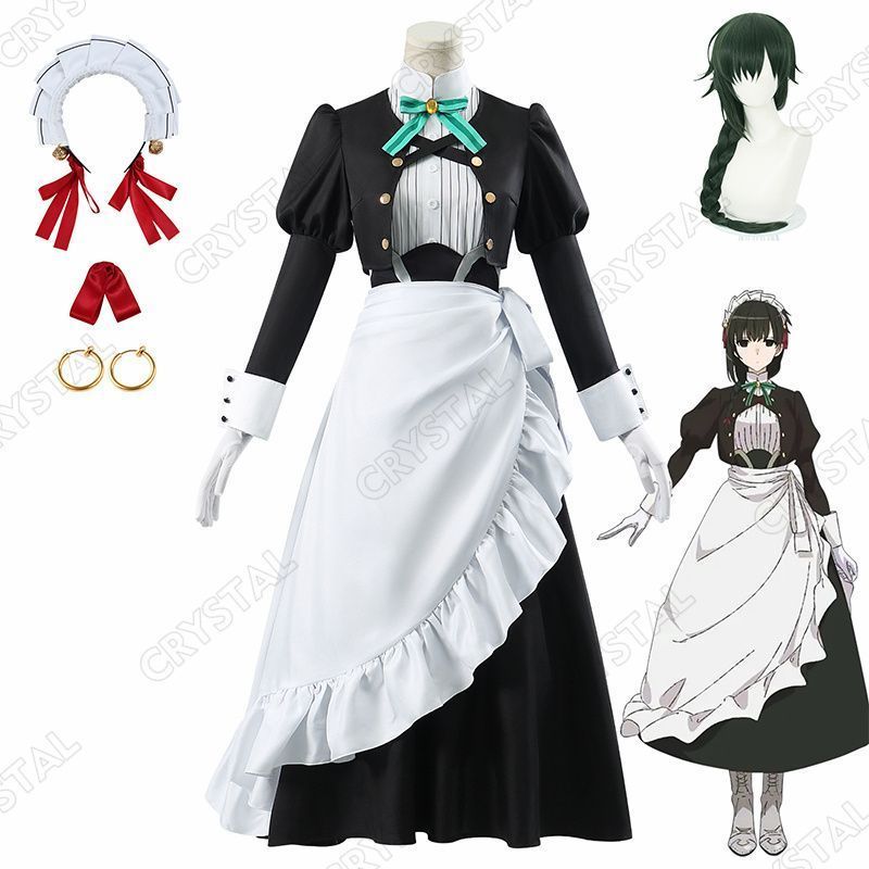 君は冥土様 コスプレ 雪|シュエ コスプレ衣装 ウイッグ付き 人気 ゆき キャラクター コスプレ用 イベント 仮装 舞台装 演出服 漫遊展 撮影用 観賞用 祭り 贈り物 誕生日 ハロウィン クリスマス