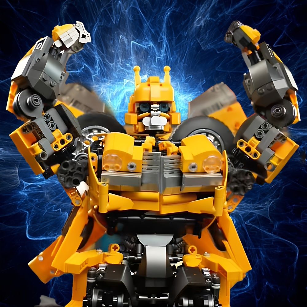 1923ピースのスーパーヒーローロボットブロック玩具セット