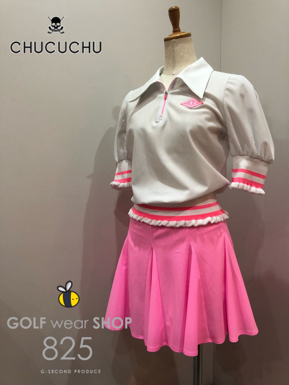 chucuchu チュクチュ 韓国 ゴルフウェア 上下セット - GOLF wear SHOP