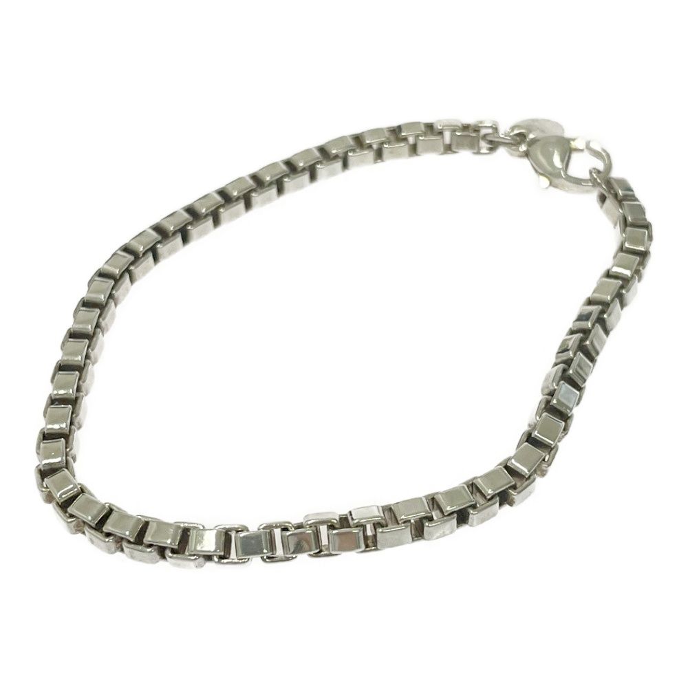 Tiffany & Co.ベネチアン シルバーチェーンブレスレット TIFFANY&Co. ティファニー ブレスレット レディース ベネチアン