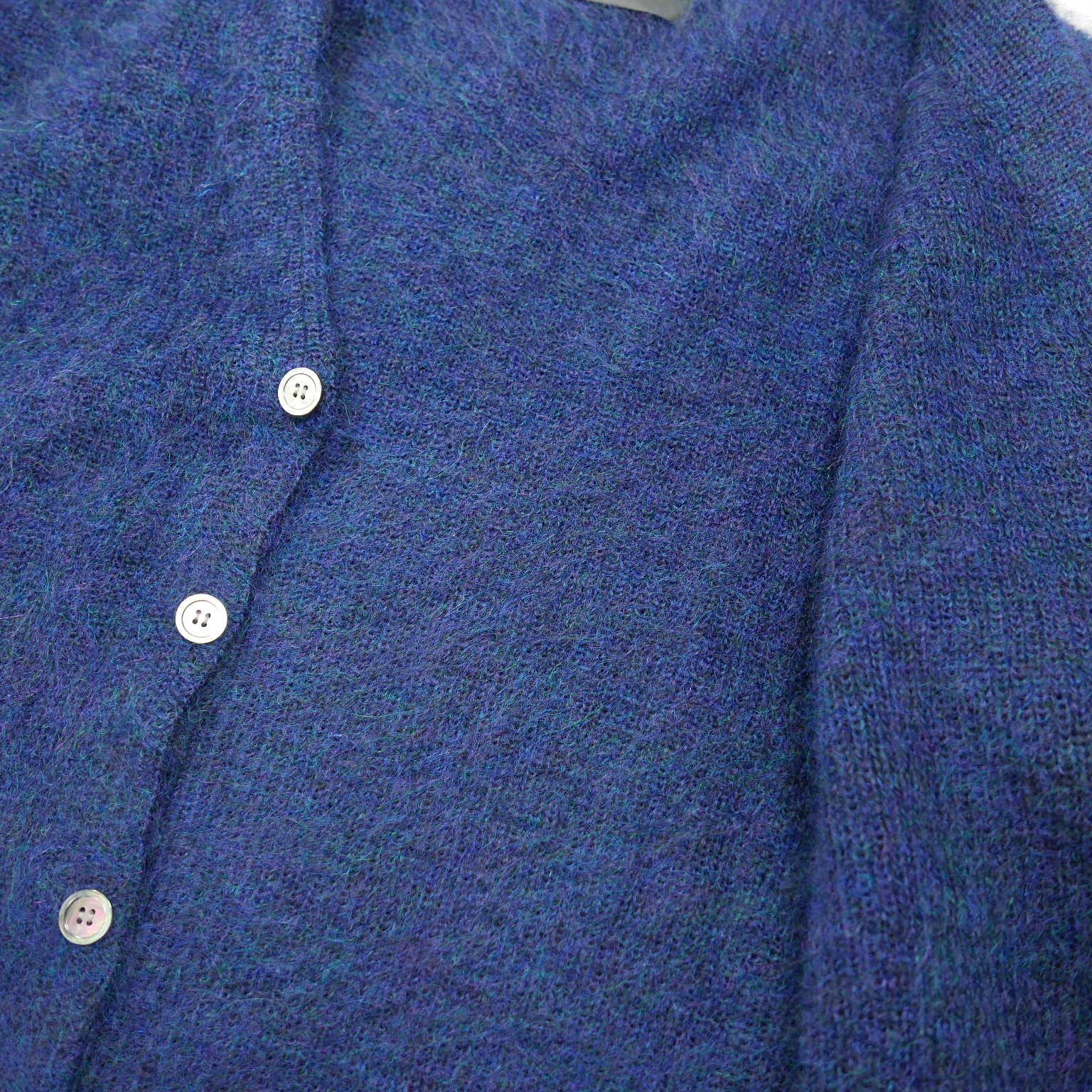 UNUSED モヘアカーディガン ネイビー UNUSED mohair cardigan モヘア