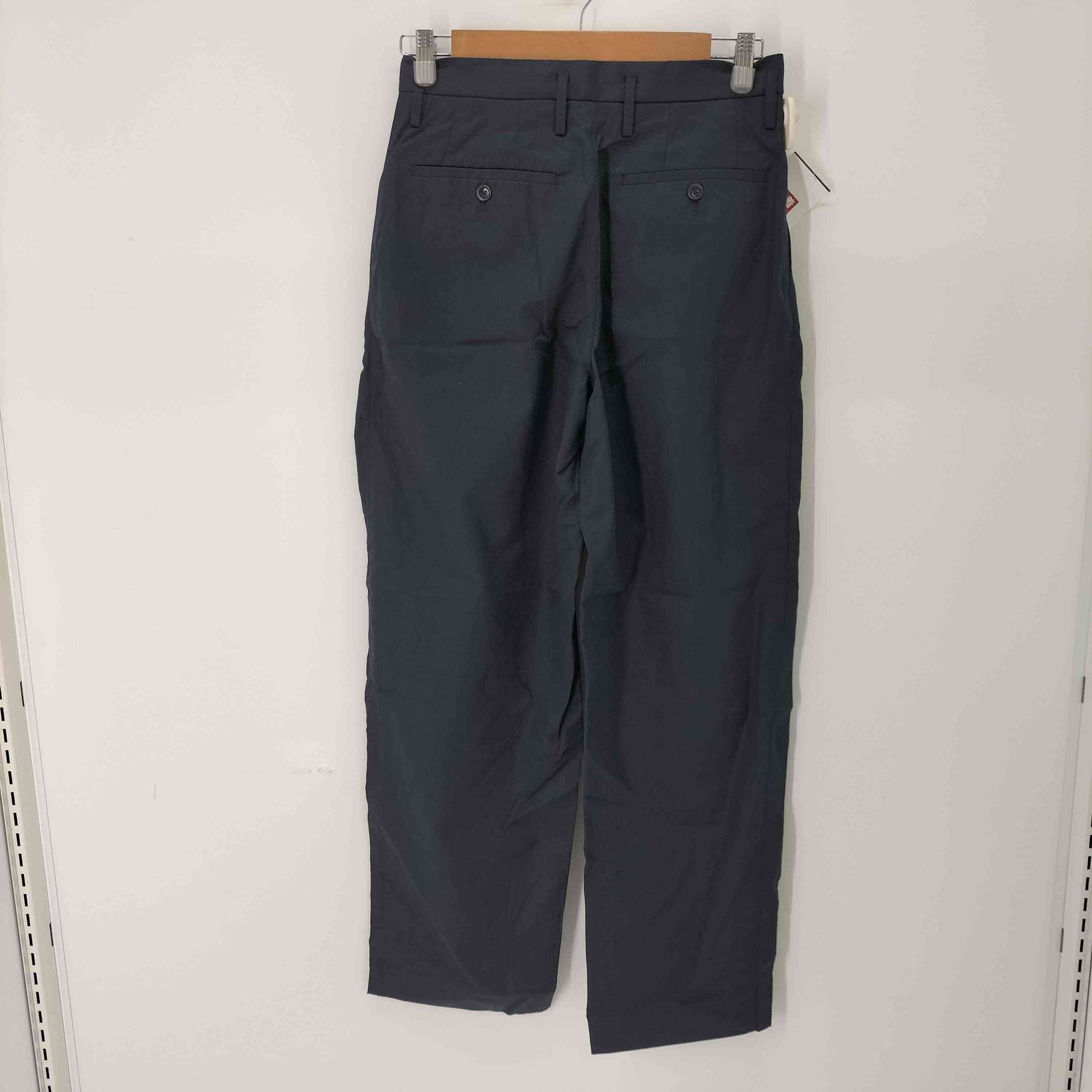 ユニクロユー UNIQLO U 25SSコットンブレンドタックワイドパンツ