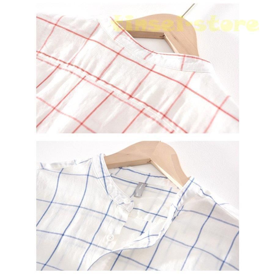 綿麻シャツ メンズシャツ