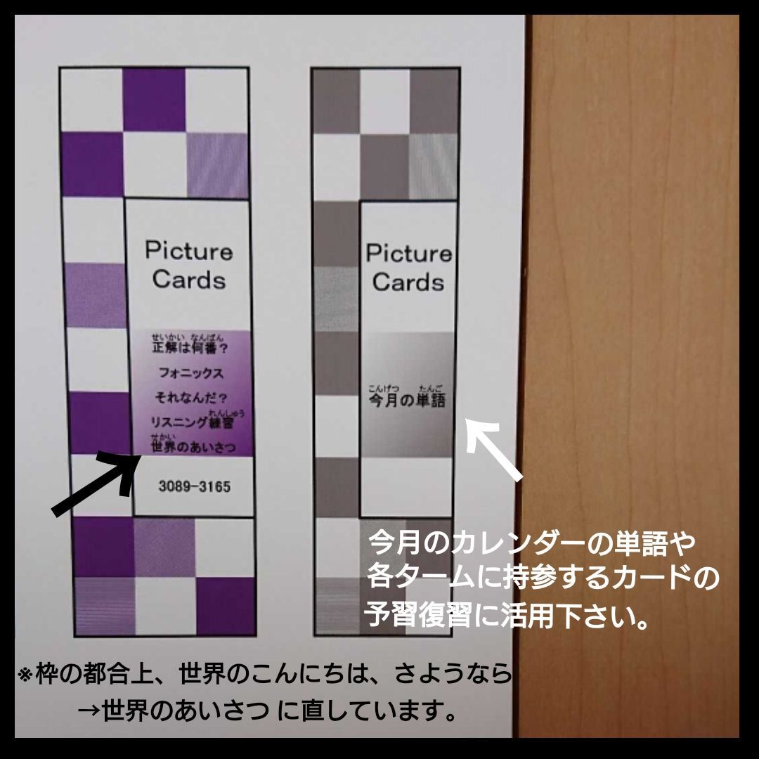 ピクチャーカード収納袋-ラベル-ファイル25冊