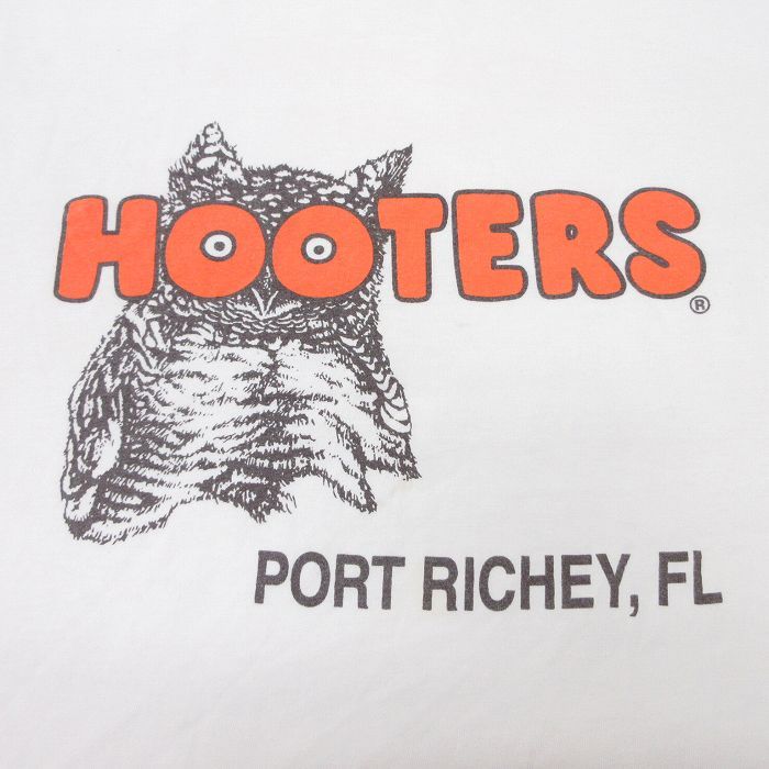 L/古着 半袖 ビンテージ Tシャツ メンズ 00s フーターズ HOOTERS
