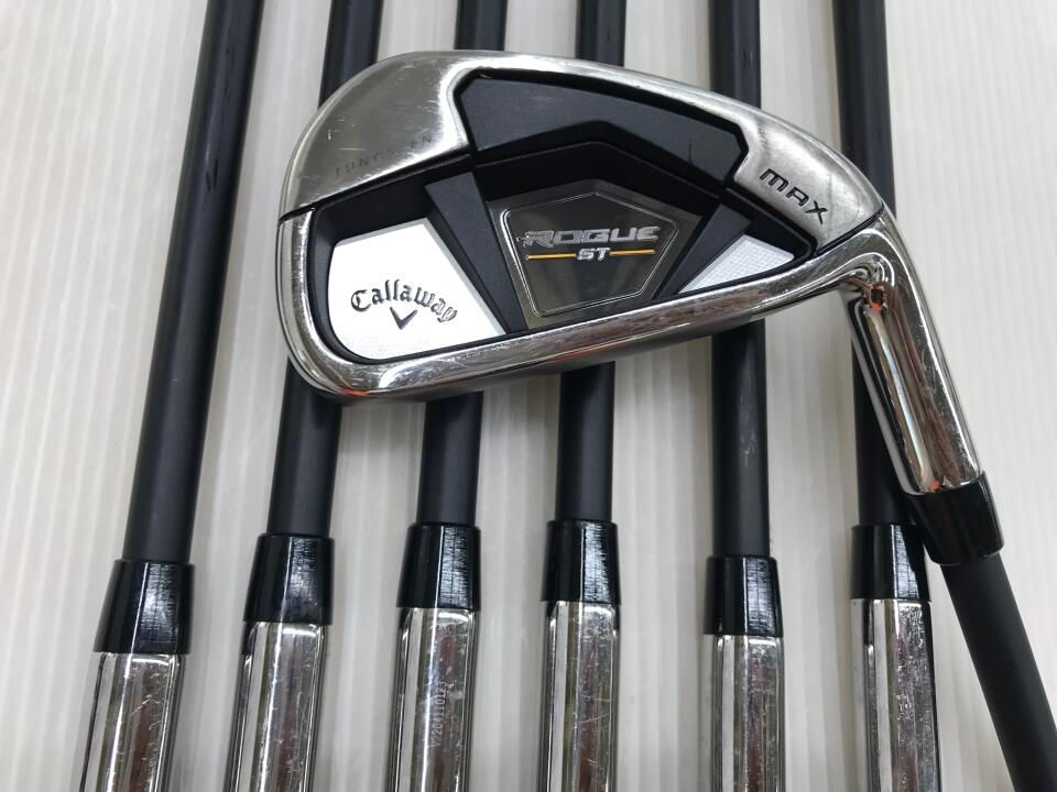 【即納】ROGUE ST MAX | R | VENTUS 5 for Callaway | 中古 | アイアンセット | キャロウェイ