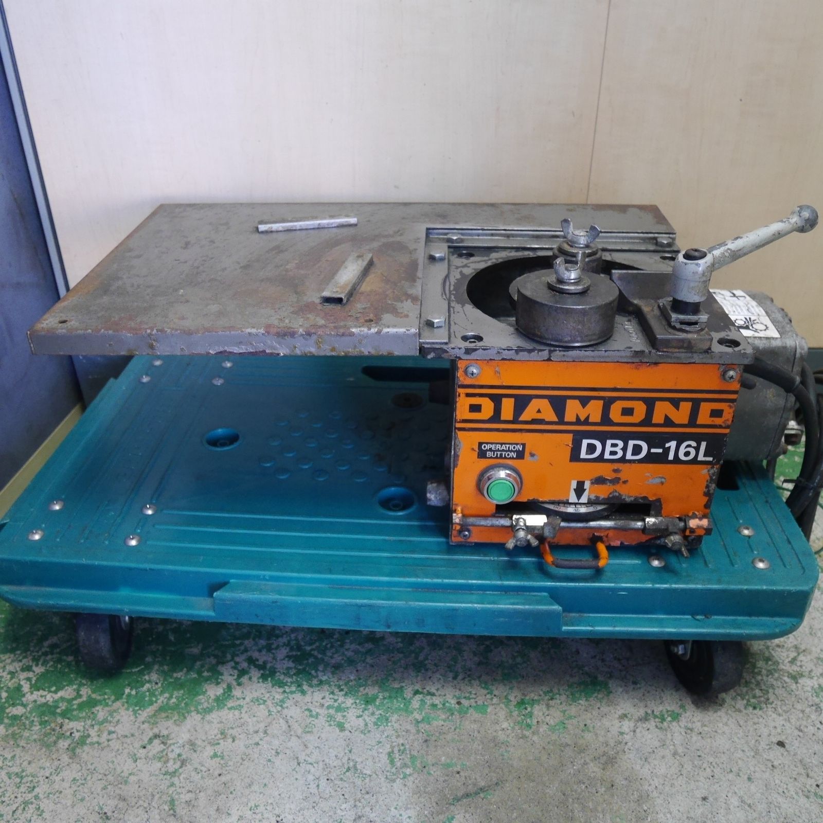 DIAMOND 鉄筋 ベンダー DBD-16L 電動 工具 曲げ 加工 ポータブル コード式 ダイヤモンド