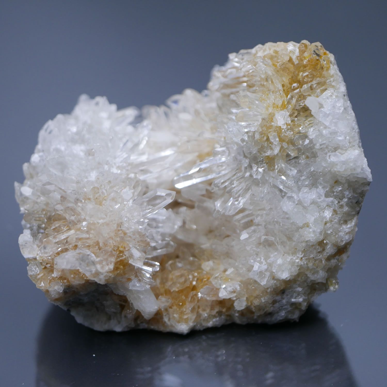 高品質♡ 珍しい色 菊花水晶 大きめ クラスター 浄化 クォーツ ピンク 天然石 四川省産 菊花水晶 クラスター 1点物 約114g（レインボー部分