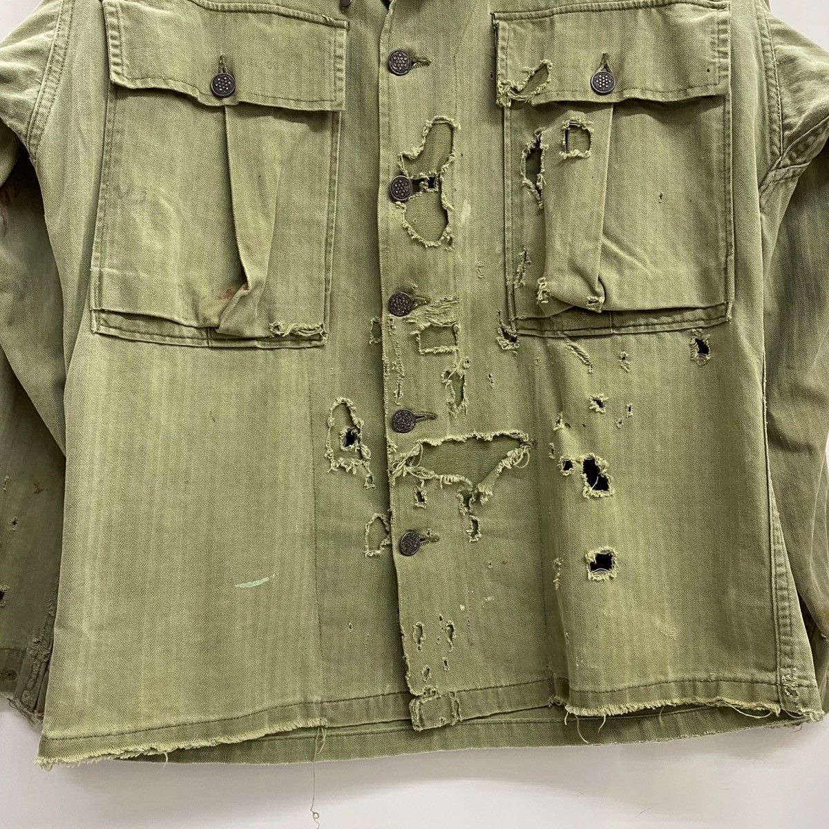 M-43 HBT US ARMY 40's ジャケット PW ヴィンテージ 25wp1050_1.jpg