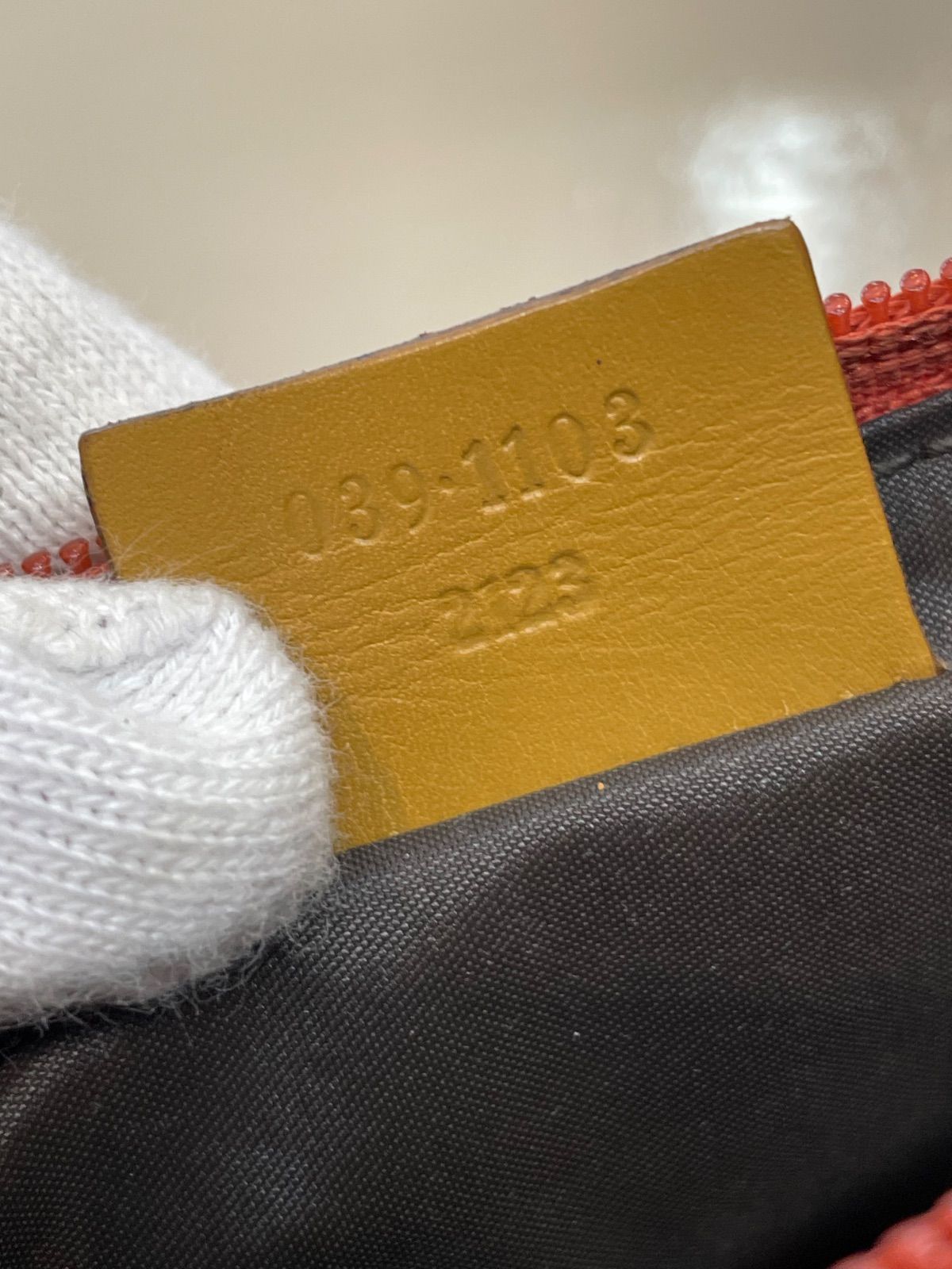 GUCCI グッチ GGキャンバス アクセサリーポーチ ハンドバッグ ポーチ