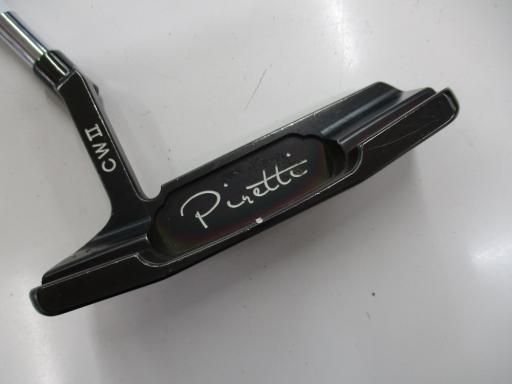 Piretti COTTON WOOD II ブラック 365 G 34インチ パター PT スチール フレックスその他 メンズ 男性用 右利き 右用 Cランク ゴルフクラブ