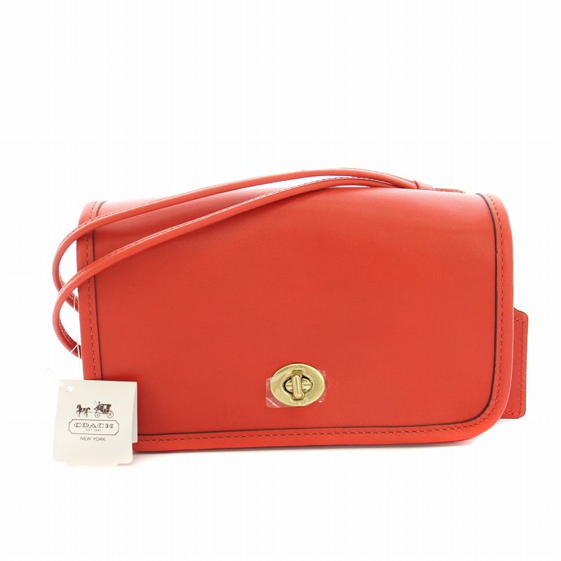 コーチ COACH グローブレザーターンロック2wayミニショルダー