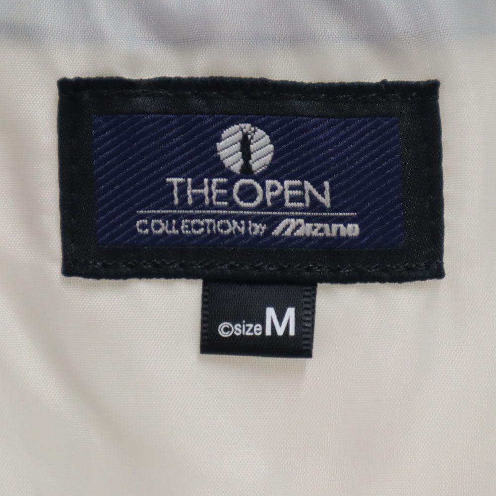 古着 未使用 THE OPEN ザ オープン ゴルフ 中綿ジャケット M グレー ミズノ メンズ 未使用 THE OPEN ザ オープン ゴルフ 中綿ジャケット M グレー