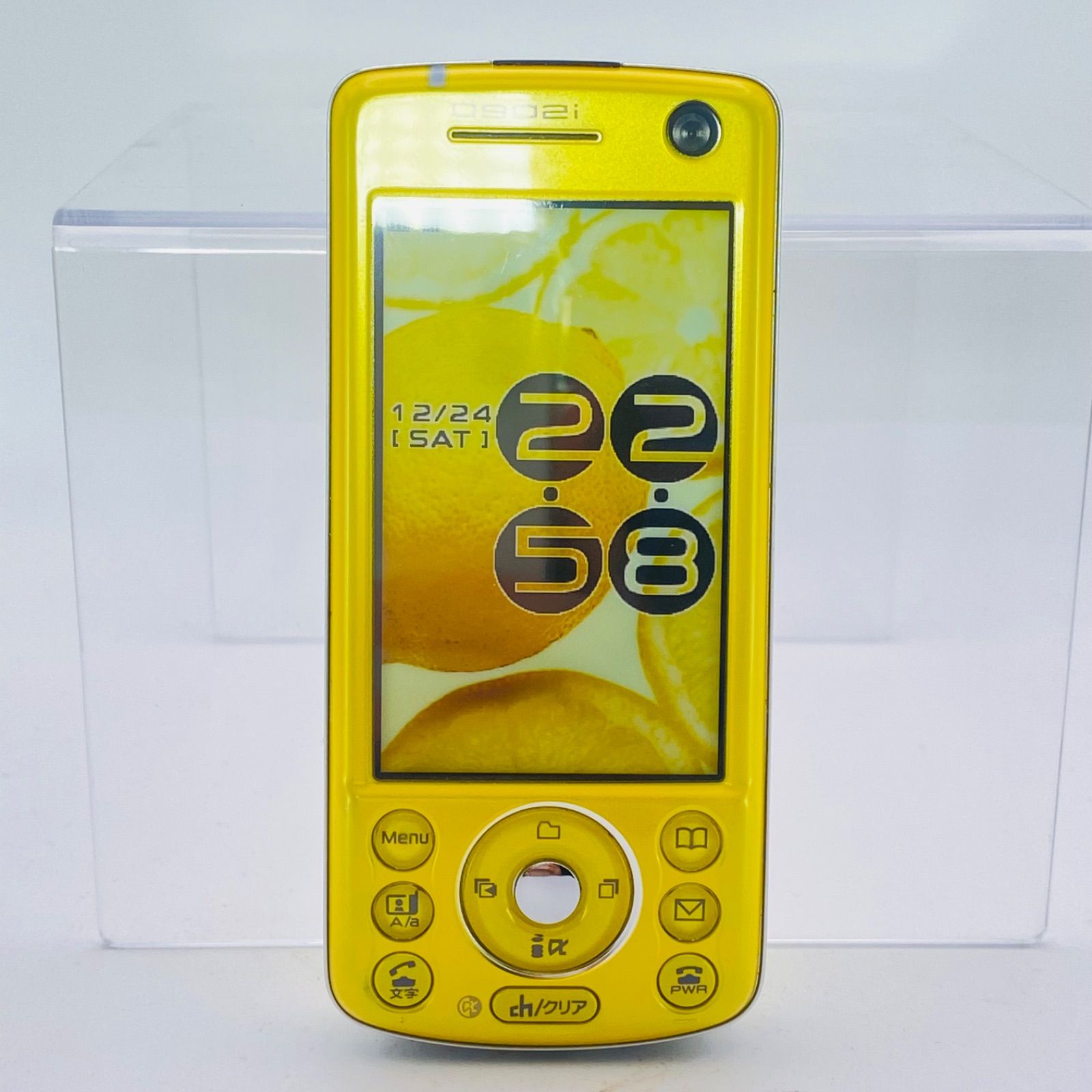 docomo D902i プレミアムイエロー モックアップ 模型 - メルカリ
