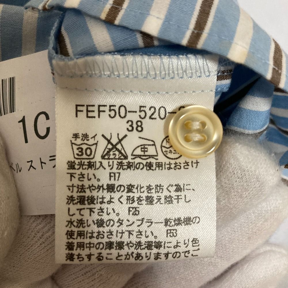 良品 BURBERRY BLUE LABEL バーバリーブルーレーベル ストライプ
