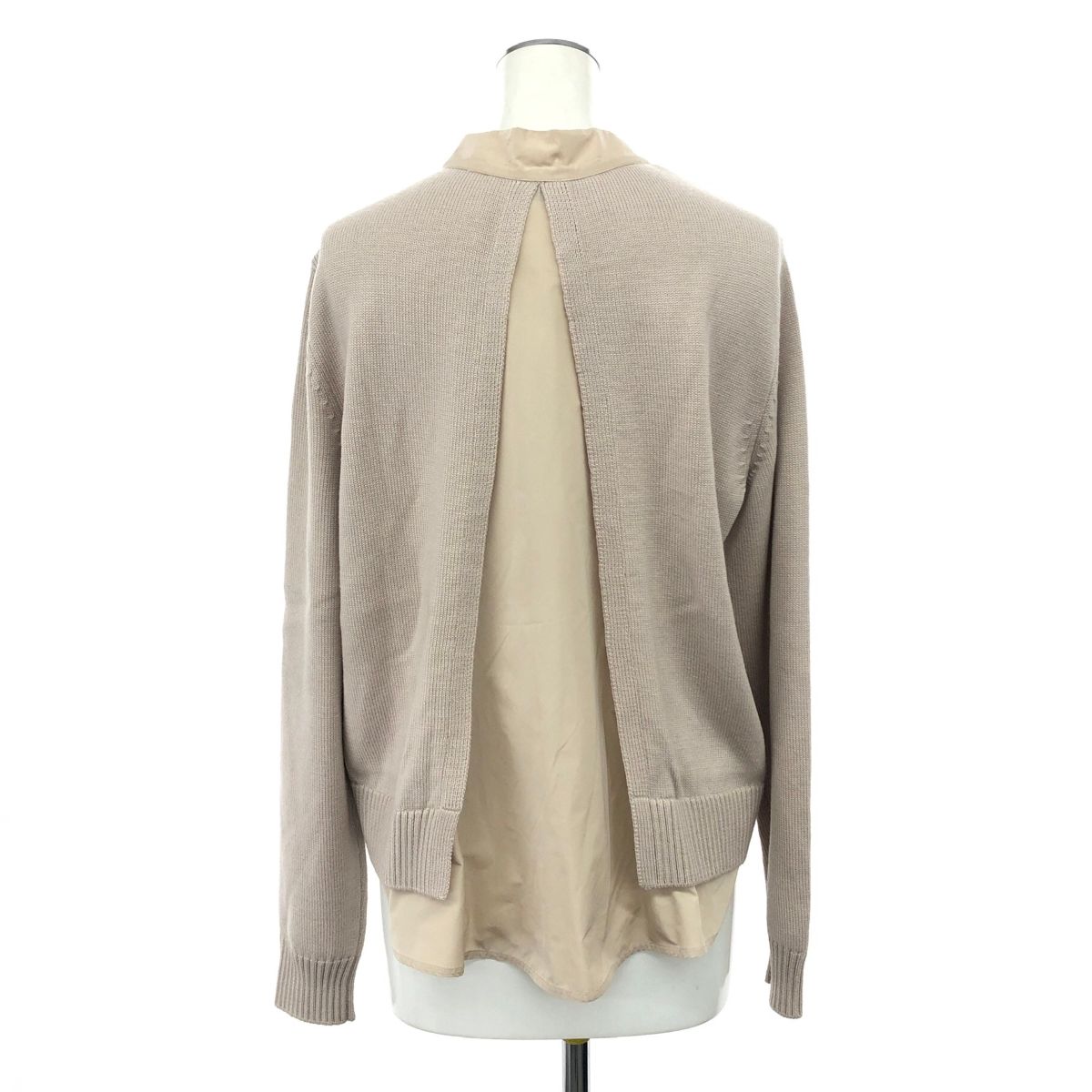 良好 MONCLER モンクレール 22AW CARDIGAN TRICOT 切替 カーディガン