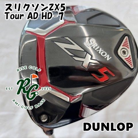 中古】レフティードライバー ダンロップ スリクソンZX5◇Tour AD