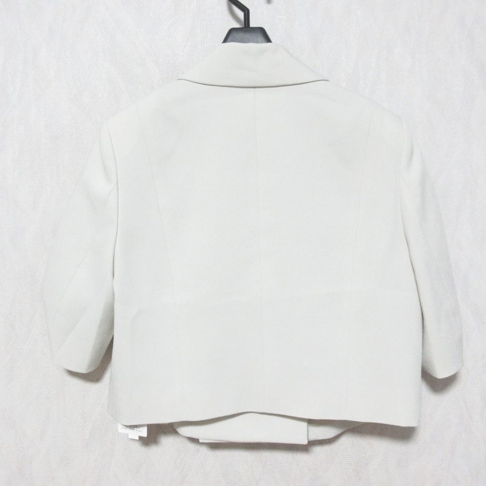 美品 24SS Diagram ダイアグラム グレースコンチネンタル オンライン完売モデル ショートテーラージャケット 0324201041 36 ベージュ レディース 古着 中古 USED 美品 24SS Diagram ダイアグラム グレースコンチネンタル