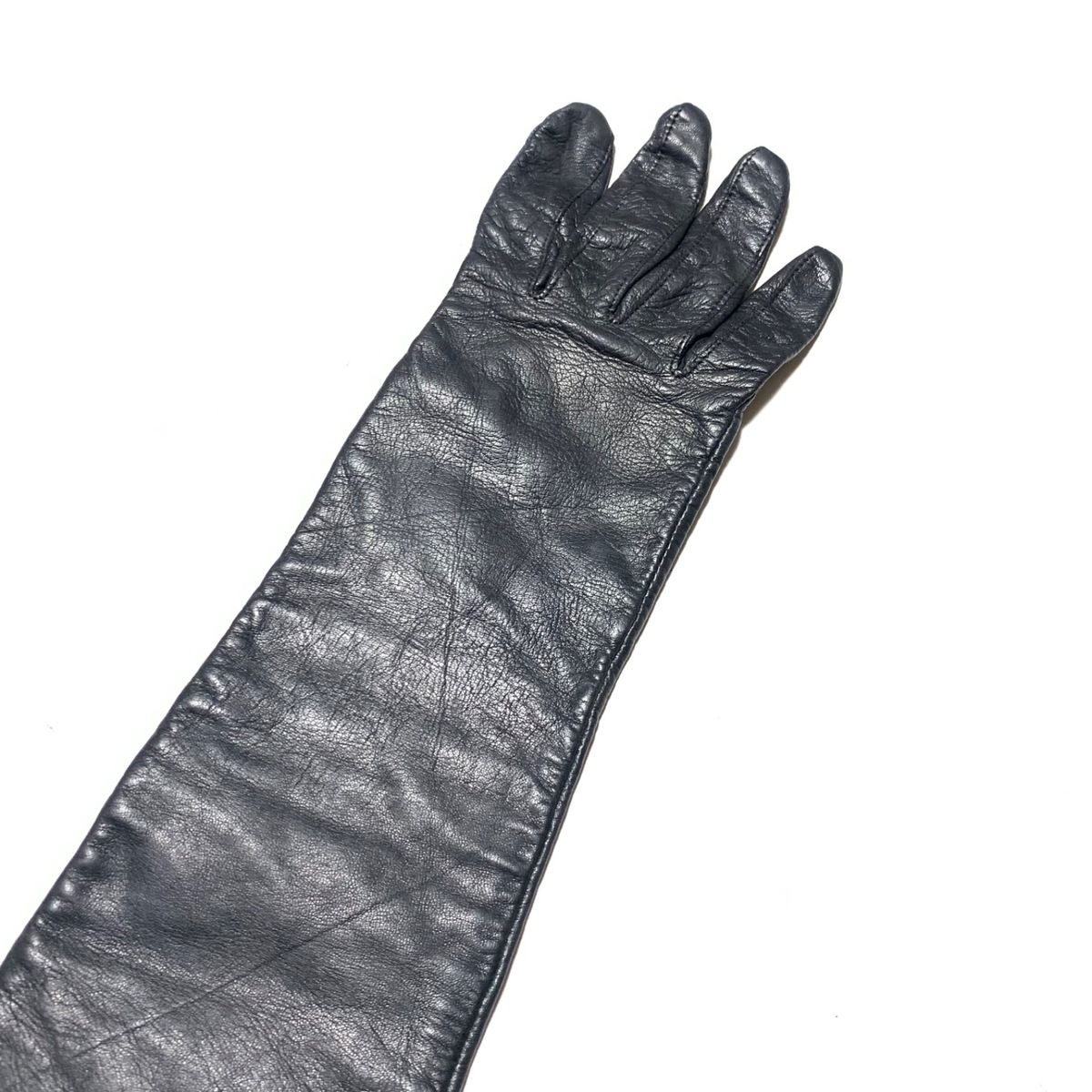 クロエ シープレザー ロンググローブ クロエのロング手袋 本革(シープ