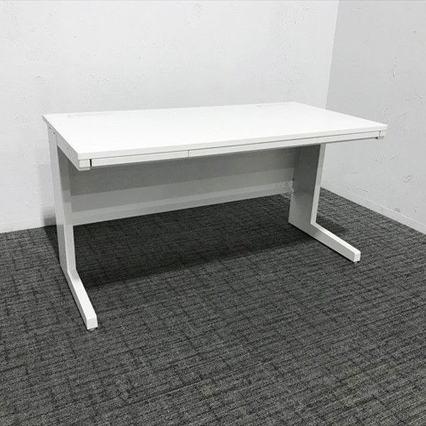 平デスク デュエナ Sタイプ 引出し付 オフィスデスク イナバ スノーホワイト USTAUSTRALIA_COM_AU