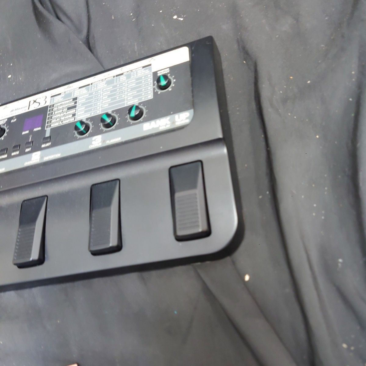 Maxon PS-3 Guitar Multi Effects Processor 動作品 本体のみ マルチエフェクター マクソン ギター用エフェクト z-2303