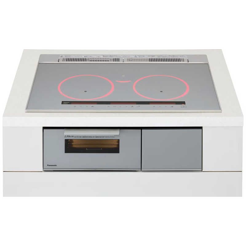 パナソニック Panasonic ビルトインIHクッキングヒーター Bシリーズ 75cm幅 3口IH シルバー 宅配商品 KZ-RB17TS