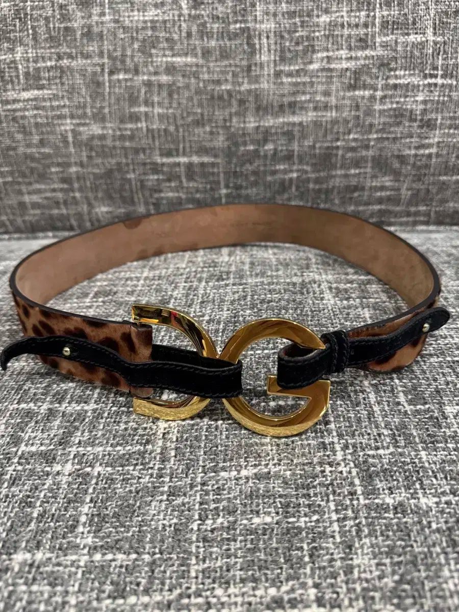 Dolce & Gabbana ヒョウ柄 ベルト DOLCE & GABBANA 最新作ベルト レオパード レザー ロゴ DG Girls